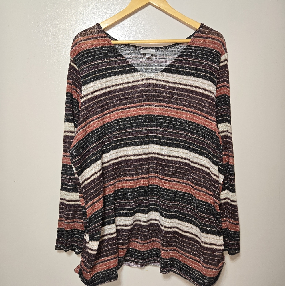 Avenue women's striped shirt size 22/24